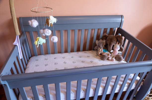 fully decorated baby room, ready for the little one