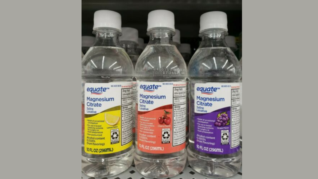 Magnesium Citrate Saline Laxative Oral Solution recalled due to
