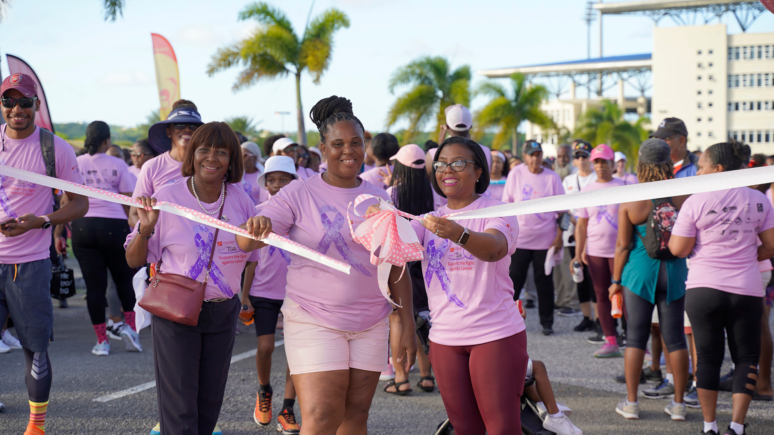 Droves of supporters turn out for annual cancer awareness walk