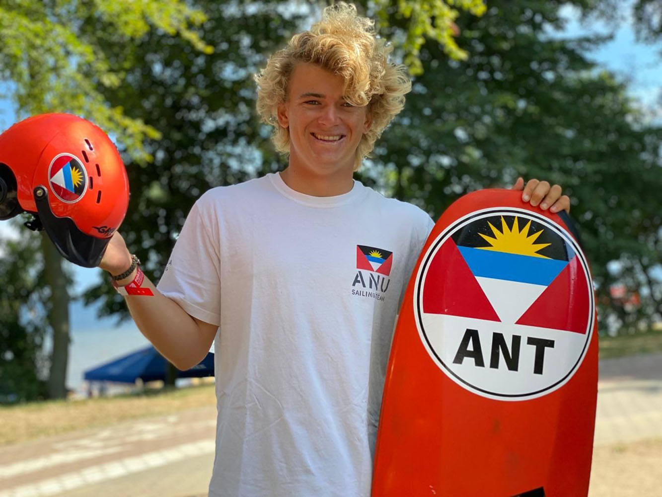 Pausing one dream to achieve the other: National kite-surfer Tiger Tyson  said he gave up university to focus on Olympic qualification - Antigua  Observer Newspaper