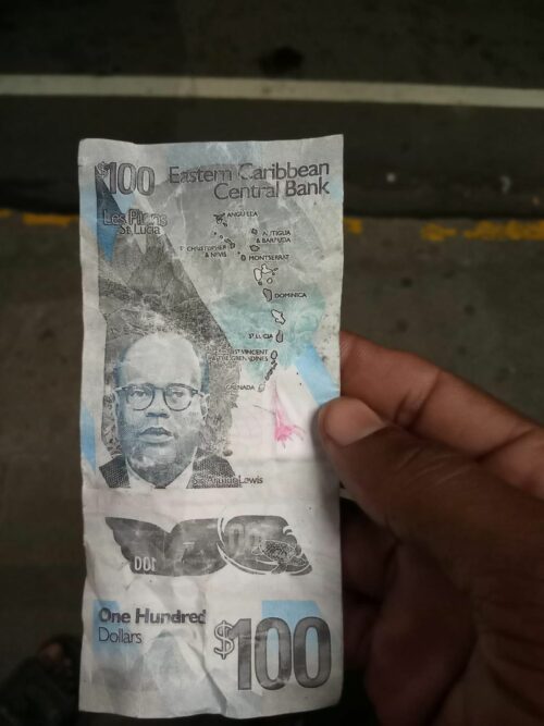 front 3 fake money