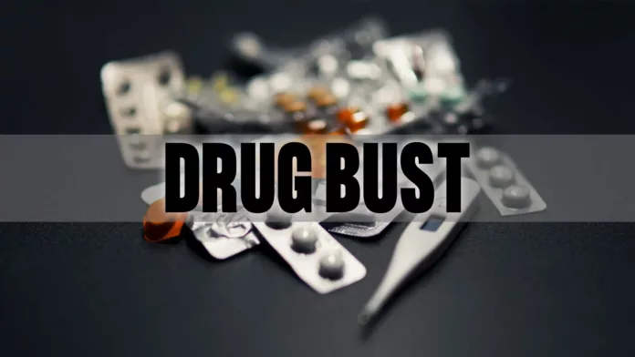 drug bust stock
