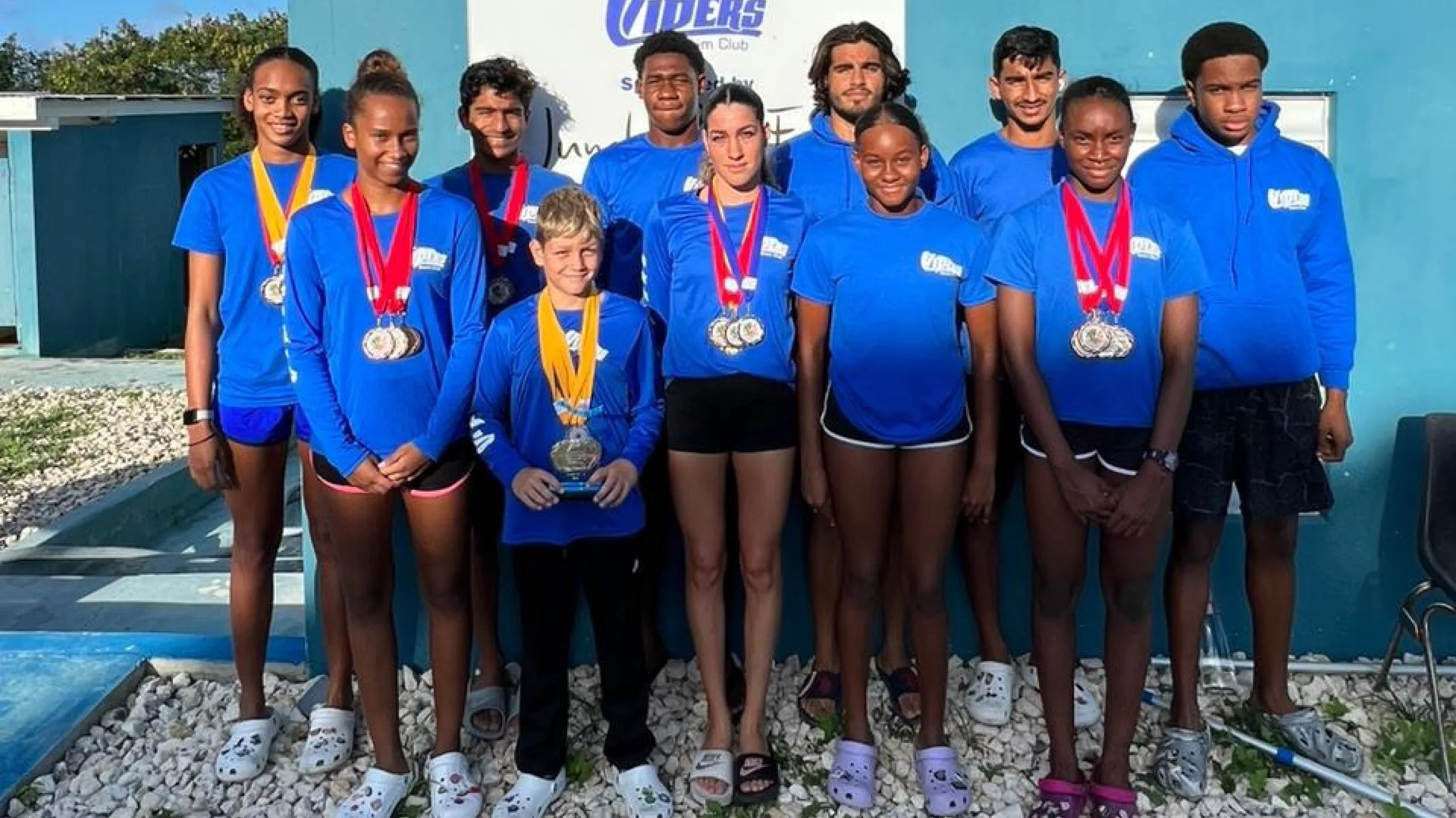 Swimmers Win Medals Qualify For Noted Meets Following Barbados