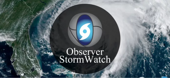 observer storm watch