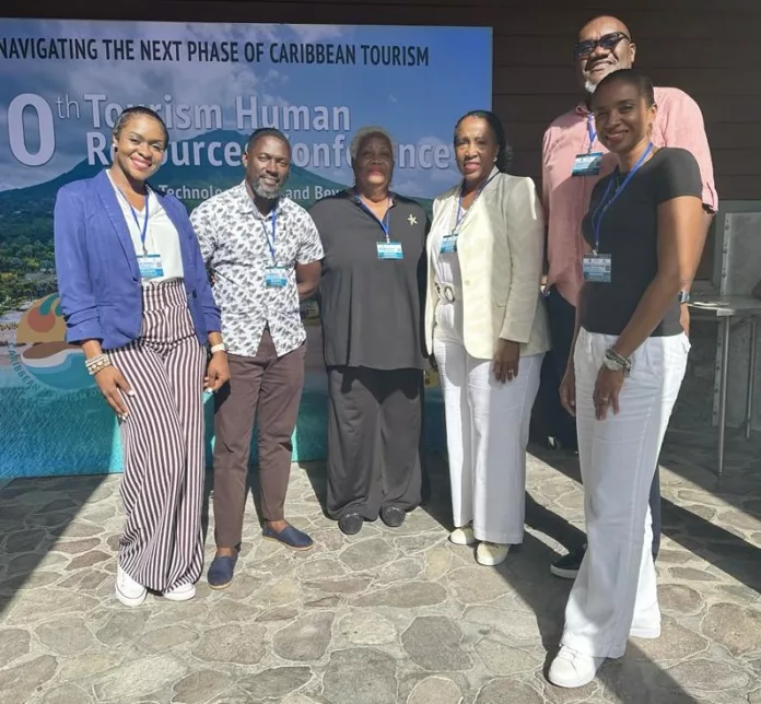 abhti representatives with other antiguan stakeholders