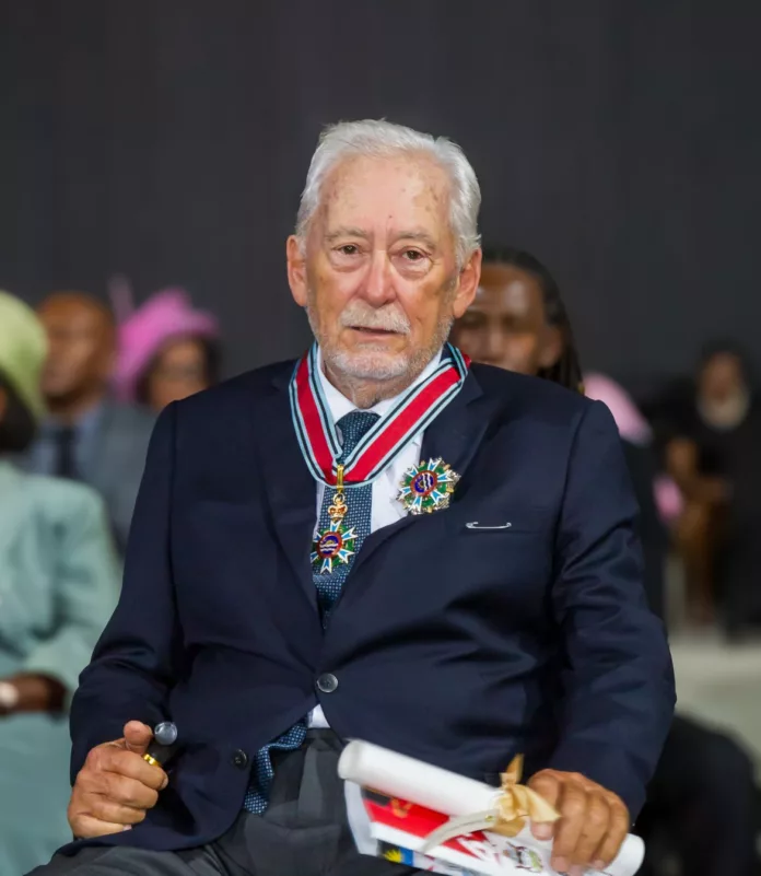 sir robert allen barrett, received his national honour as knight commander of the most distinguished order of the nation – kcn (photo credits wayne mariette)