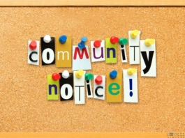 community notice
